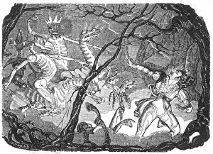 Encounter with Demons Print, circa 1820