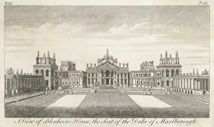 Blenheim Palace Print - The Seat of the Duke of Marlborough