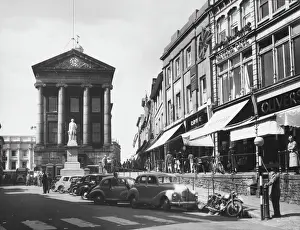 Print of Market Jew Street, Penzance