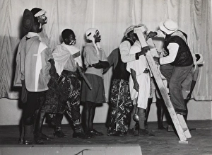Entertainment in Scouts Gang Show, Ghana, West Africa Entertainment in Scouts Gang Show, Ghana, West Africa