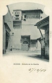 Entrance to the Kasbah - Algiers, Algeria Entrance to the Kasbah - Algiers, Algeria