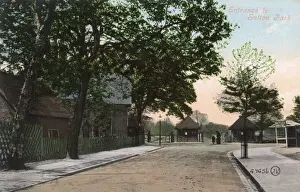 Prints of Entrance to Sutton Park, Sutton Coldfield, Birmingham, West Midlands. Date: circa 1908 West Midlands Prints: Entrance to Sutton Park circa 1908 Print