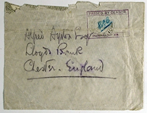 Envelope from Firminy, near Dunkirk, WW1 Envelope from Firminy, near Dunkirk, WW1