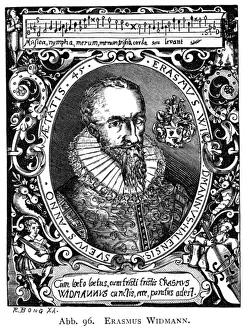 German Composer History Prints: Erasmus Widmann