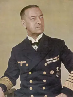 German Naval History Prints: Erich Raeder