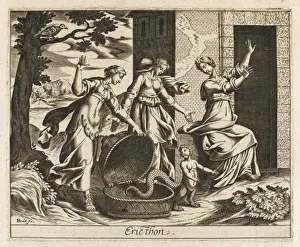 Classical Mythological Images Prints: Erichthonius