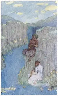 Greek Mythology Art Prints: Eros & Psyche - 5