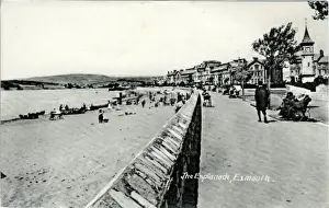 Devon Coastline History Prints: The Esplanade, Exmouth, Devon