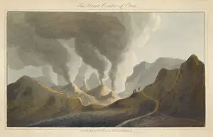 Sicily Travel Destinations Prints: ETNA IN 1815
