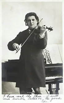 Prints of Eugene Ysaye (1858-1931) - Belgian Violinist Date: circa 1903 Belgium Prints: Eugene Ysaye Print - Belgian Violinist circa 1903