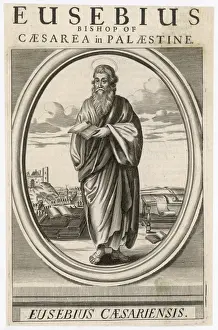 Byzantine Iconography Prints: Eusebius of Caesarea