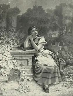 Evangeline Print by Henry Wadsworth Longfellow, c1877