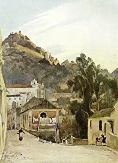 Portuguese History Prints: Evening in Cintra