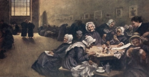 Eventide by Hubert von Herkomer Eventide by Hubert von Herkomer