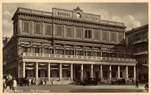 The Exchange (Bourse) at Alexandria, Egypt The Exchange (Bourse) at Alexandria, Egypt