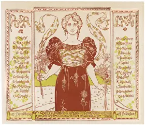 Art Nouveau Style Posters Prints: Exhibition at Brussels 2