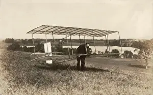 Early Air Transport History Prints: An experimental Glider