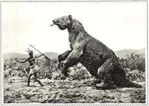 Megatherium Model Print - Extinct Giant Sloth
