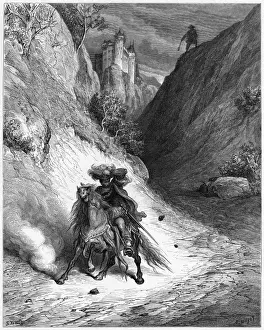 The Lion and the Gnat Print: A Human Fable of Humility