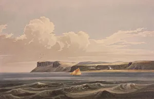 Fairhead from Ballycastle (1828). Nicholl, Andrew 1804 - 1886. Date: 1828 Fairhead from Ballycastle (1828). Nicholl, Andrew 1804 - 1886. Date: 1828