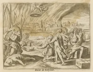 Prints of The fall of Babylon Babylonian Empire Prints: Print of The Fall of Babylon
