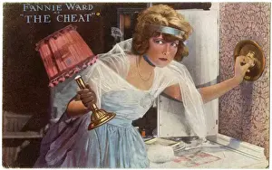 Vintage Entertainment History Prints: Fannie Ward