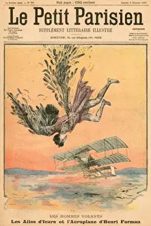 Early Flight Technology Prints: Farman / Fall of Icarus