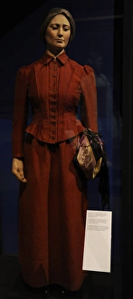 Fashionable costume with jacket. Made in 1896 for Lovisa Ter Fashionable costume with jacket. Made in 1896 for Lovisa Ter