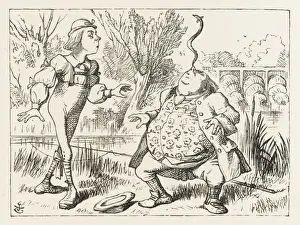 Victorian Era Prints Online Prints: Father William & Eel
