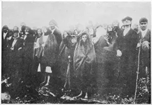 Catholic Pilgrimage Site Prints: Fatima Crowd - 1