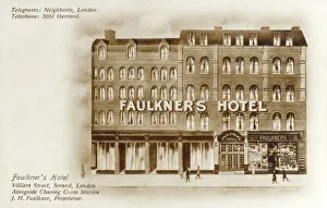 Faulkners Hotel, Villiers Street, Strand, London Faulkners Hotel, Villiers Street, Strand, London