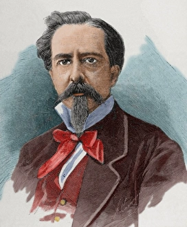Federico Hoppe (1826-/). Functionary and politician. Engravi Federico Hoppe (1826-/). Functionary and politician. Engravi