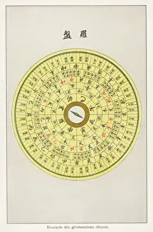 Feng-Shui Fong-choei Compass Print
