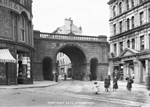 Ferryquay Gate, Londonderry Print - Early 1900s