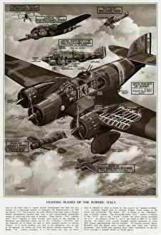 Fighting planes of the powers of Italy Fighting planes of the powers of Italy