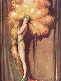 Fine Feathers Print, 1930 - Cabaret Star