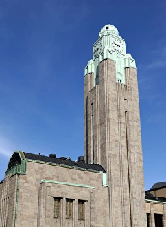 Finland. Helsinki. Central Railway Station Finland. Helsinki. Central Railway Station