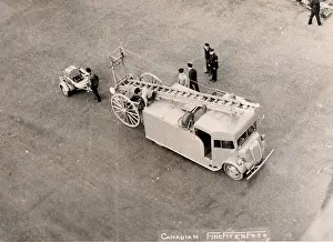 Fire Appliance Print circa 1942