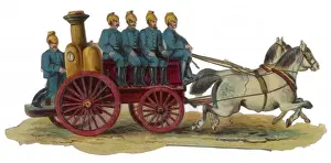 Horse Drawn Fire Engine Prints: Fire Engine Scrap
