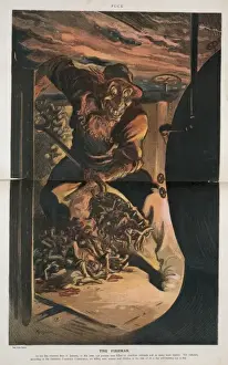 Puck Magazine Art Prints: The fireman