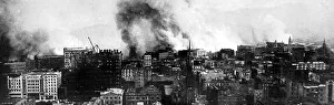 the fires that spread across the city of San Francisco from the fires that spread across the city of San Francisco from