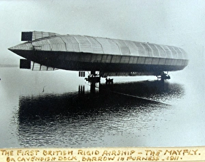 First British rigid airship - The Mayfly First British rigid airship - The Mayfly