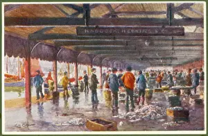 Lowestoft Fish Market Print