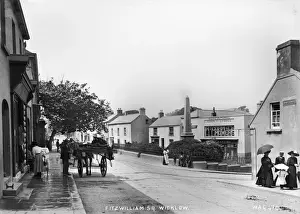 Horse Drawn Vehicle Images Prints: Fitzwilliam Sq. Wicklow