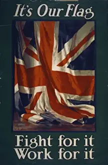 Flag Of Great Britain Prints: Its our flag. Fight for it. Work for it