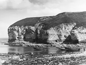 Chalk Cliffs England Prints: Flamborough Head