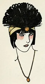 Flapper Headpiece Print, 1912 - Mary Evans Prints Online