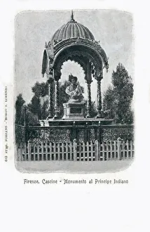 Florence, Italy - Cascine - Monument to an Indian Maharajah Florence, Italy - Cascine - Monument to an Indian Maharajah