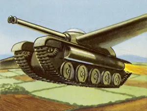 Early Aviation Technology Prints: Flying Tank