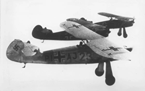 Focke Wulf FW 56 Stosser trio of advanced fighter train Focke Wulf FW 56 Stosser trio of advanced fighter train